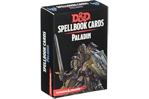 GALE FORCE NINE Dungeons & Dragons: Paladin Spell Deck REVISED (69 Cards)