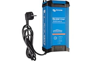 Victron Energy Blue Smart IP22 12-Volt 20 amp 230V, Caricatore Batteria a 3 Uscite CEE 7/7, Bluetooth