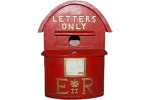 Vivid Arts D Nichoir Oiseaux Boîte à Lettres Britannique - Rouge