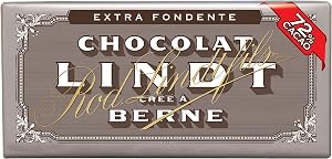 Lindt Tavoletta Classica Cioccolato Extra Fondente 72% Cacao 100g