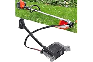 FOTABPYTI Ignition Coil, Ignition Coil Replacement, Mower Parts Grass Trimmer Accessories Ignition Coil, 48 Engine Fit for 63cc Brush Cutter Grass Trimme