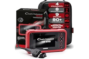 LAUNCH CRP129EVO-OBD2 Strumento Diagnostico Auto Multimarca 4 sistemi completi, Diagnostica, Lettore Codici Guasti DTC, 8 funzioni Servizio, Rapporto Ispezione AutoVIN, Aggiornamento WiFi, Touchscreen