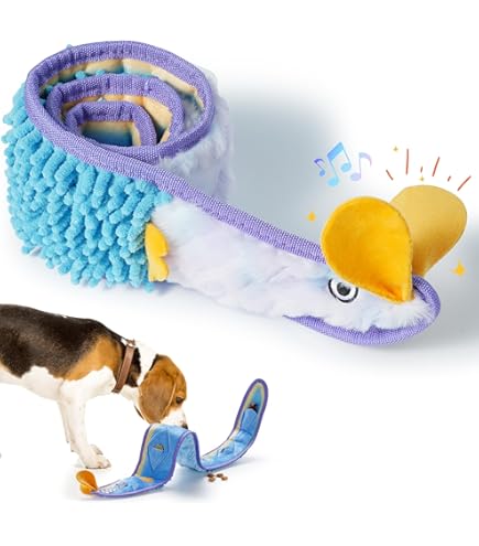 Nocciola Piepende Eend Hondenspeelgoed - Gevuld Met Duurzame Rubberen Pieper - Voor Kleine, Middelgrote & Grote Honden