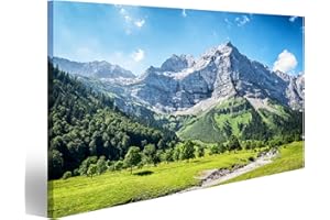 ISLANDBURNER Obraz na płótnie Karwendel Góry w Austrii Alpach Obraz ścienny Obraz na płótnie Plakat