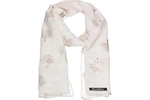 SwankySwans Mulberry Tree Celebrity Designer Scarf Womens Scarf Shawl Wrap Ladies Long Scarf
