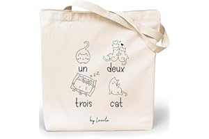 Loxato Tote Bag - Sac Tissu - Sac Fourre Tout Femme - Sac En Toile - Sac Tote Bag - Tote Bag Coton 100% - Sac Jute Extra Large 8cm - Sac Coton - Grand Tote Bag 35 x 42 x 8 cm