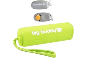 big buddy Canvas Futterdummy, Futterbeutel für Hunde, Apportierdummy zur Hundeerziehung (Trainings-Set, Grün)