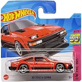 Hot Wheels - &acute;82 Toyota Supra - HW: The &acute;80s 10/10 - HKG87 - Short Card - kırmızı - Mattel 2023