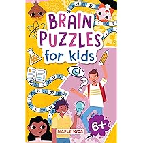 Brain Games for Kids - Brain Teasers and Puzzles - Age 6+ - Brain