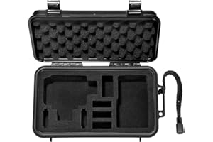 LEKUFEE Small Waterproof Carrying Case for DJI Osmo Action 4/Osmo Action 3 Camera and Accessories(Case Only)