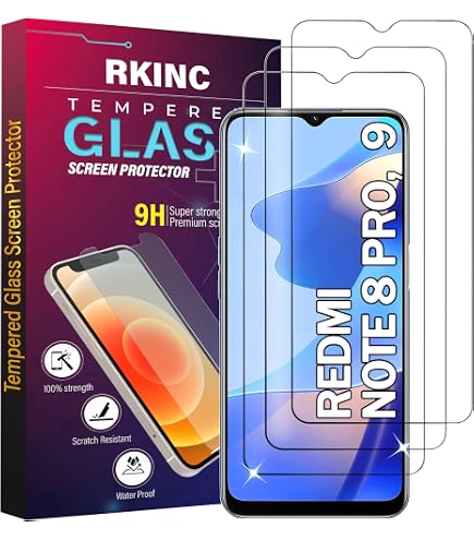 Savvies 6 Pellicole Protettive Trasparenti Per Xiaomi Redmi Note 8 2021 – Protezione Schermo Antigraffio. Facili Da Applicare, Sensibilità Al Tocco Preservata. Taglio Di Precisione.
