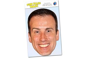 Party People 1 x Anton Du Beke - Celebrity Face Mask - Ready To Wear - Budget Range