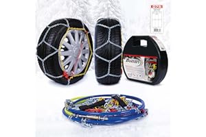 Bottari 18834 "Rapid T2", Catene neve auto 9 mm, Misura 075, Omologate TUV e GS Onorm