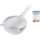 Tala 15cm White Nylon Sieve, Perfect for Straining, rinsing and Washing a Wide Selection of Foods Including Rice, Pulse Beans
