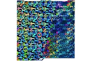 IdeaFormer Piastra liscia Digit+Letter PEN per Anycubic Kobra 3, Kobra 3 Combo, doppia faccia PEN Build Plate flessibile Kobra 3 Spring Steel Piastra 256 x 268 mm