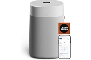 BLUEAIR Blue Pure 211i Max Purificatore d'aria per ambienti grandi fino a 141 m² – Intelligente, silenzioso, tecnologia HEPASilent, rimuove allergeni, peli di animali domestici, fumo