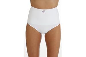 Comfizz Medium Support Briefs High Rise Waist – Women’s (XL/2XL, White)