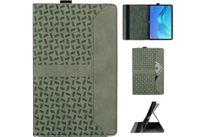 Rostsant Pokrowiec na Huawei MediaPad M5 / M5 Pro 10,8 cala 2018 pokrowiec z etui na długopis ultracienki i lekki pokrowiec ochronny do Huawei MediaPad M5 / M5 Pro 10,8 cala zielony