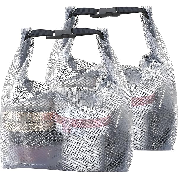 Dsoar Beauty Case Da Viaggio In PVC Trasparente, Rosa, Con Separazione Asciutto/Bagnato, 33x21x13,5cm - 3