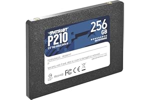 PATRIOT MEMORY Patriot P210 SSD 256GB SATA III Disco Sólido Interno 2.5" - P210S256G25