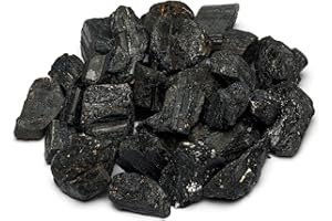 PURAJA shungite gemstone set | Piedras naturales en bruto de primera calidad | Uso versátil como piedras de agua, piedras curativas, piedras de chakra | Cristales puros