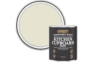 Rust-Oleum Grey Kitchen Cupboard Paint in Matt Finish - Oyster 750ml