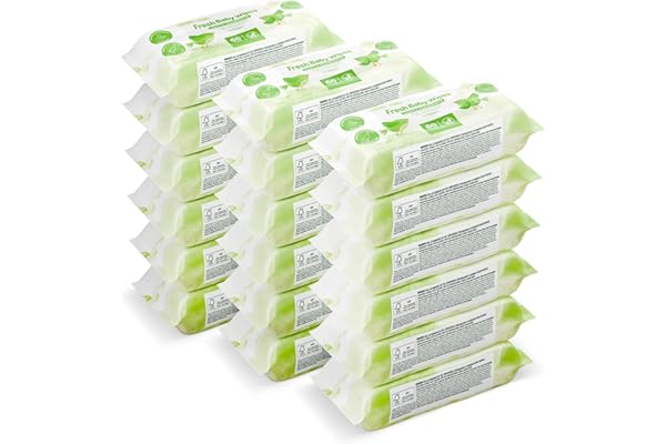 Amazon Fresh Baby Wipes 1080 Wipes