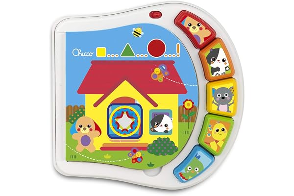 Chicco- Livre des Animaux, 00009779000000, Multicolore