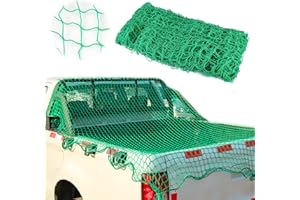 MEYAGOT Filet De Remorque 2.3m*3.5m, De Transport Et De Sécurité De Chargement - Protection Sécuritaire Anti-Chute Avec Sac De Rangement