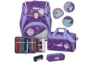 Scout Alpha Safety Light Schulranzen-Set 4tlg.