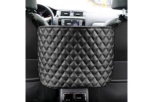 ETELIAR Auto Aufbewahrungstasche, Große Auto Handtaschen, Car Hängende Handtaschenhalter, Autositztasche Leder Lederhandtaschenhalter