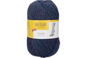Regia Schachenmayr 6-Thread Uni Tweed, 150G jeans Handknitting Yarns