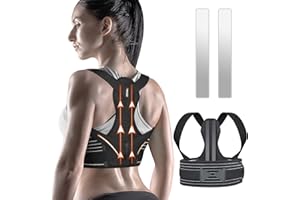 ZINUU Correcteur de Posture, Redresseur de Dos, Correcteur de Posture Homme Femme, Posture Correcteur Dos, Redresse Dos Correcteur de Posture