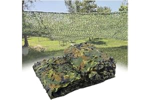 GASSNAKE Camouflage Net Camouflage Net 2 x 3/3x5 m Hunting Military Sun Protection Camouflage Net: Leisure Camping Outdoor Use