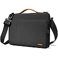 tomtoc 360 Protective Laptop Shoulder Bag for 14-inch MacBook Pro M4/M3/M2/M1 Pro/Max A3112/A3401/A3185 2024-2021, Water-Resistant Carrying Case for 13.5-14.4 Inch Microsoft Surface Laptop 6/5