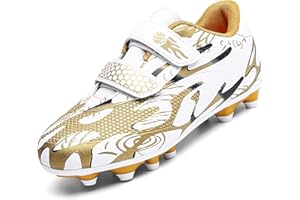 Unitysow Scarpe da Calcio Ragazzi Professionale All'aperto Sportivo Scarpe da Allenamento Bambini Teenager Scarpe Calcetto Spike Tacchetti