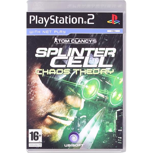 Jeu platinum TOM CLANCY'S SPLINTER CELL pour playstation 2 PS2 loose