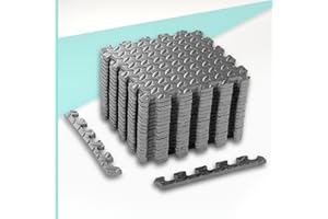 CCLIFE Tapis de Protection de Sol en Puzzle 30x30x1cm Mousse Tapis Mousse de Sol Matelas Puzzle Fitness au Gymnase à l'exercice au Yoga