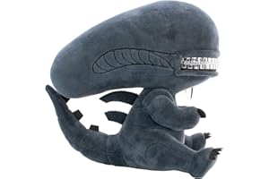 Aolivia 25cm/9.8in Xenomorph Zippermouth Plush (gray)