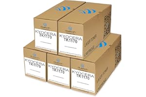 5X TK1170, TK-1170 czarny toner Duston kompatybilny z Kyocera ECOSYS M2040dn M2540dn M2640idw