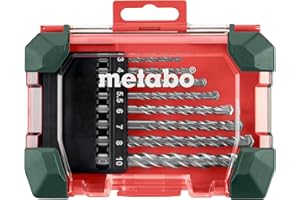 Metabo Steinbohrer-Kassette SP – 626706000 – Für Ziegel, Mauerwerk und Naturstein – 8-teilig