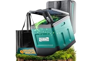 ‎FAIRMO FAIRMO Die kompakte Campingtoilette faltbar - Camping ohne Chemie - Mobile Toilette Campingklo mit Deckel - Unterwegs, Festival, Notfall