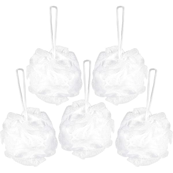 Luffa Duschschwämme 10 Stück – 17,5x12 Cm, Bunt, Aus PE-Material, Für Körperpeeling & Massage