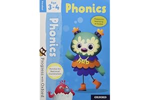 Progress with Oxford: Phonics Age 3-4 - Prepare for School with Essential English Skills