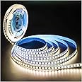 Tesfish LED Streifen 5m – 24V, Naturweiß 4000K, Super Hell, 2100 LEDs, IP20, Für Wand & Decke