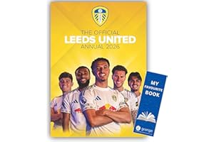 Leeds United Official Annual 2026, Hardcover Championship Season Review Book with Team Profiles, Puzzles and Quiz, includes Free Bookmark
