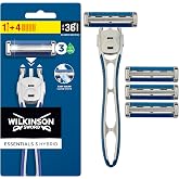 Wilkinson Essentials 3 Hybrid Erkek Tıraş Bı&ccedil;ağıi Sapı 4 Yedek Kartuş