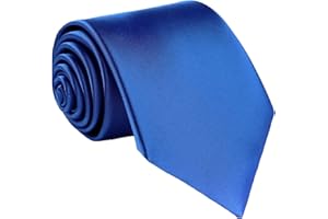 Beaface Men's Tie Solid Color Neckties For Men Business Wedding Formal Ties