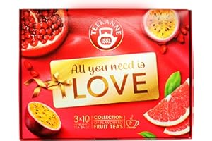 TEEKANNE Love Collection box ekskluzywna kolekcja herbatek owocowych - 3 x 10 torebek- 65 g