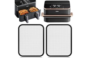 NIVAFER Grille Anti Projection compatible avec COSORI Air Fryer 8,5 L/Dual Blaze TwinFry 10 L, Couvercle Anti Projection Adaptable à la cloison, Réutilisable pour Friteuse à Air Chaud, Protecta Efficace
